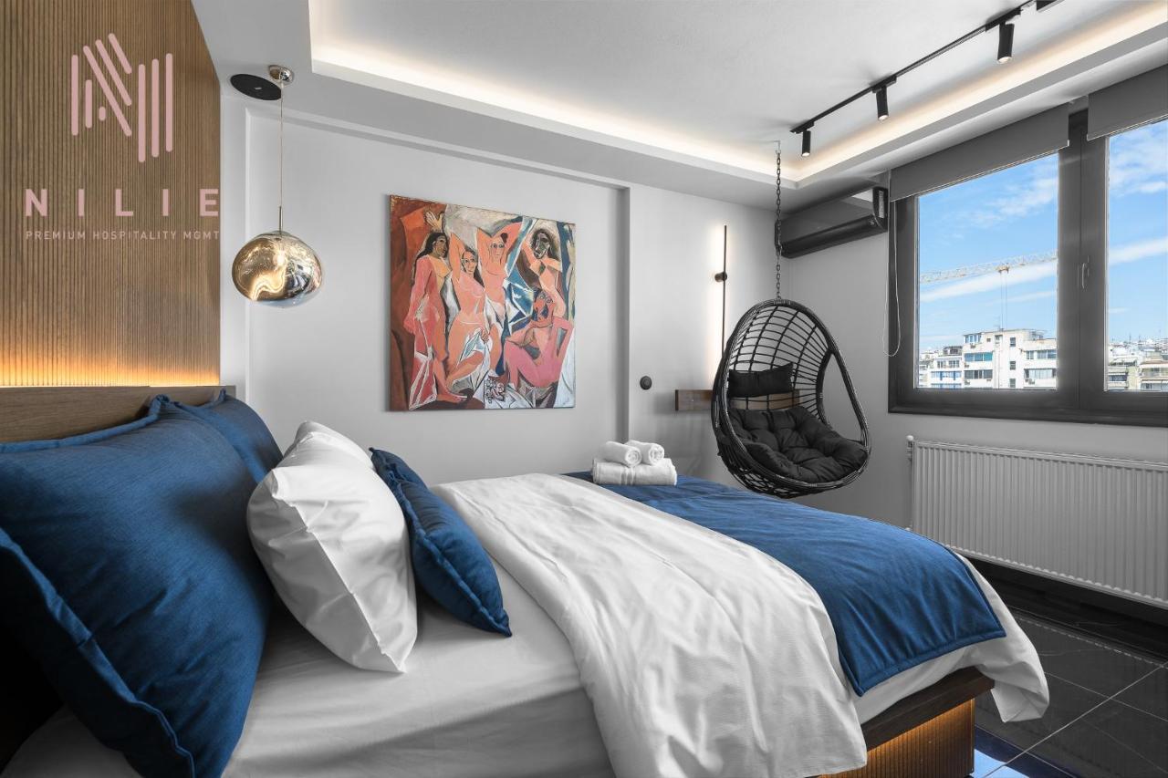 Апартаменти Calliope Penthouse, Nilie Hospitality Mgmt Салоніки Екстер'єр фото